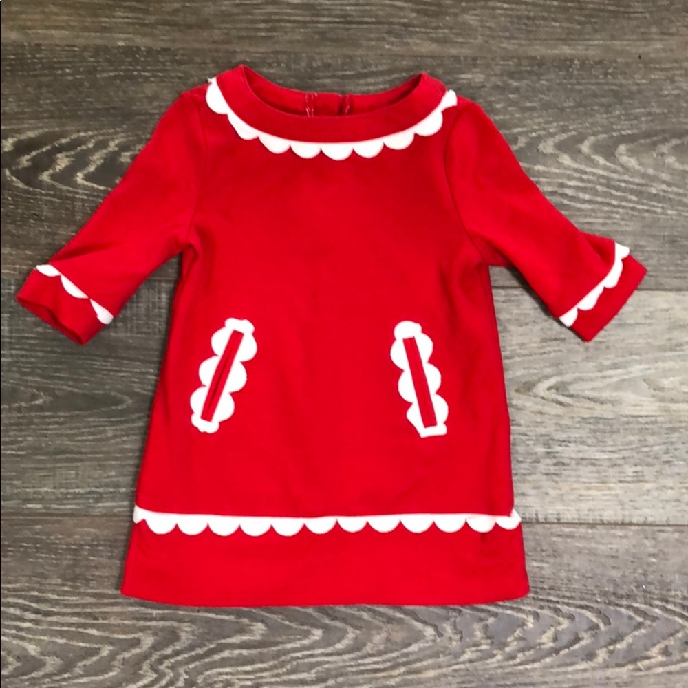 babyGap red dress